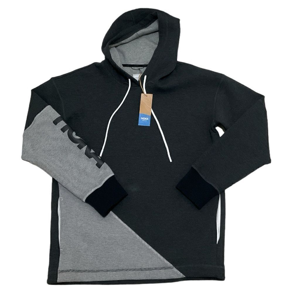 Hoka One One Black & Gray Hoodie Sweater Size XS/S NWT